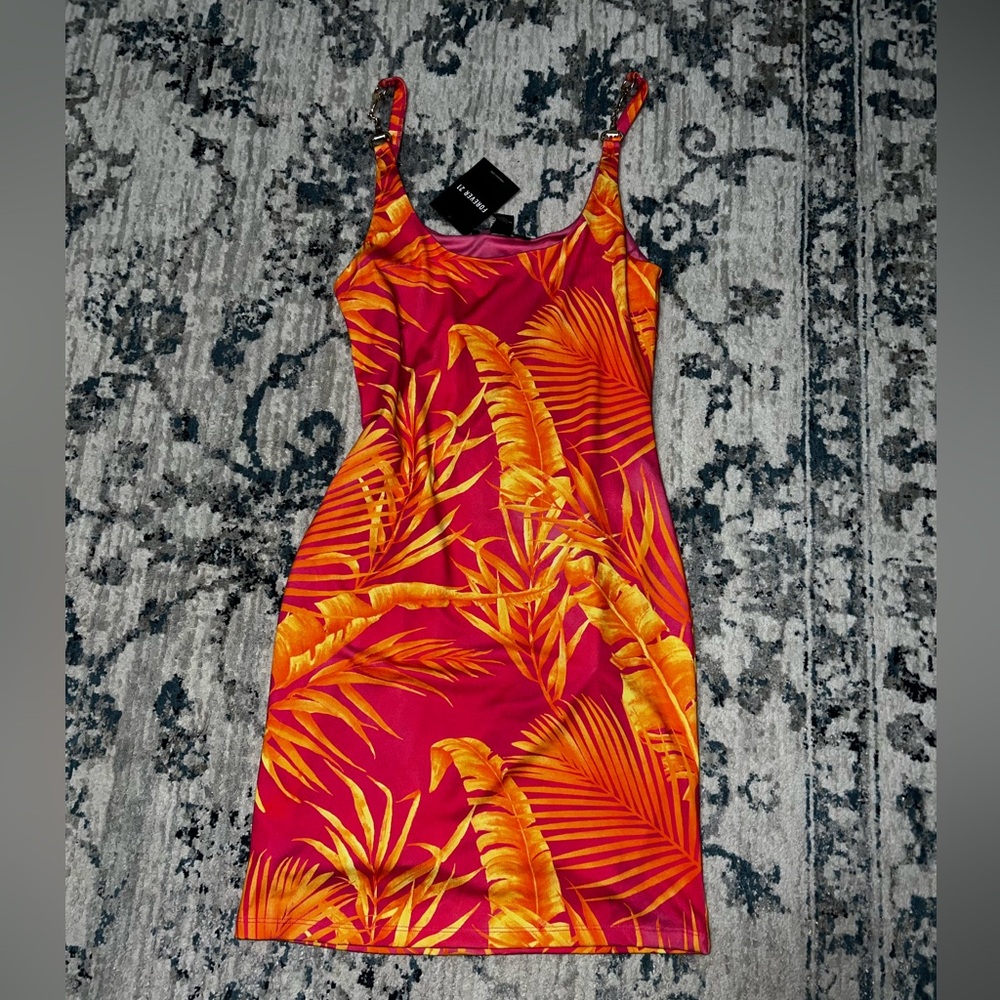 Forever 21 Tropical Mini Dress